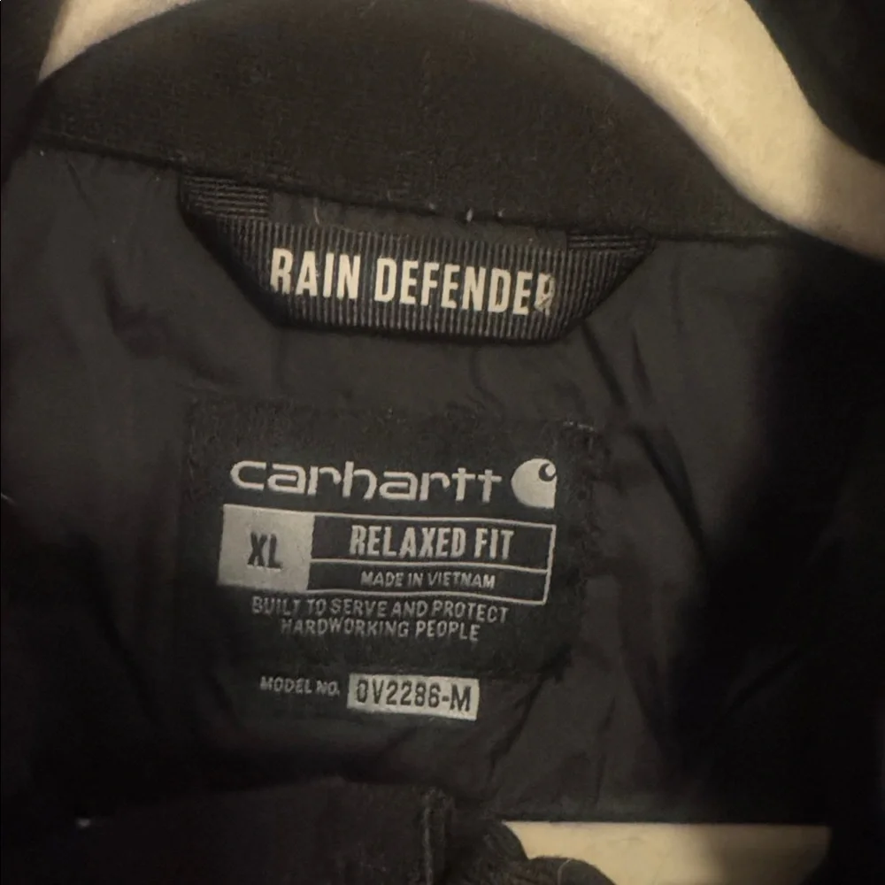 Carhartt Men’s Montana Loose Fit Sherpa Lined Insulated Puffer Vest Black XL - Picture 5 of 8